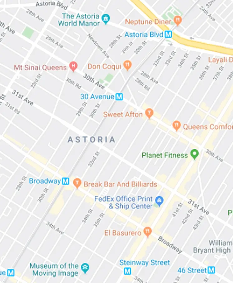Map of nearby pharmacies